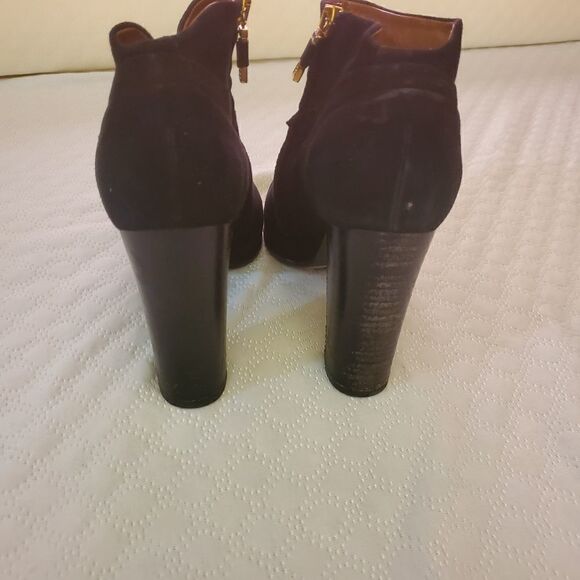 Alberto Fermani  Black High Heel Booties Size 40 - Picture 4 of 10